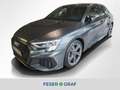 Audi A3 35 TDI 2x S line AHK Matrix Pano Gris - thumbnail 1