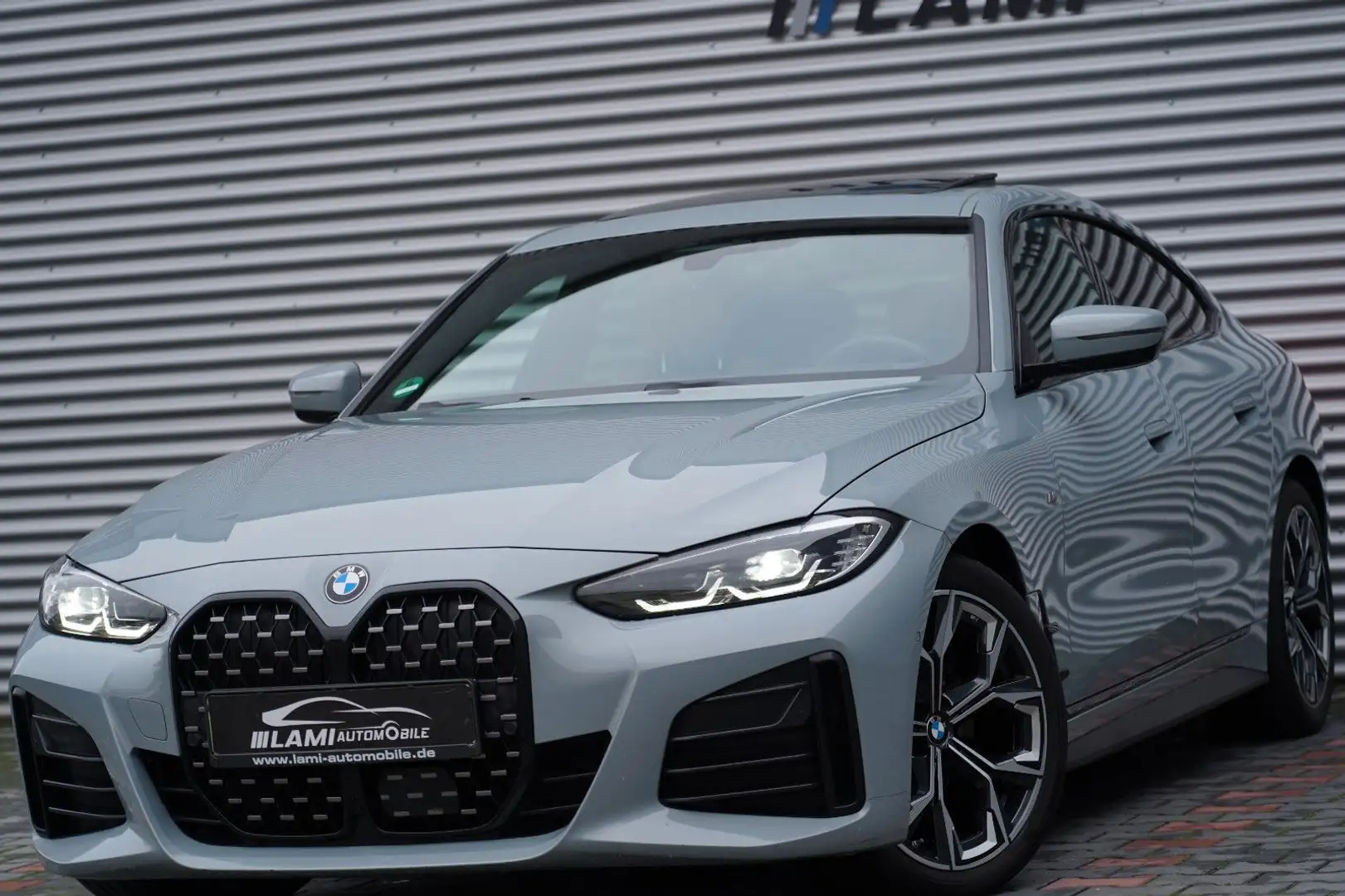 BMW 420 420d Gran Coupé xDrive M Sport SHD HEADUP Grau - 1