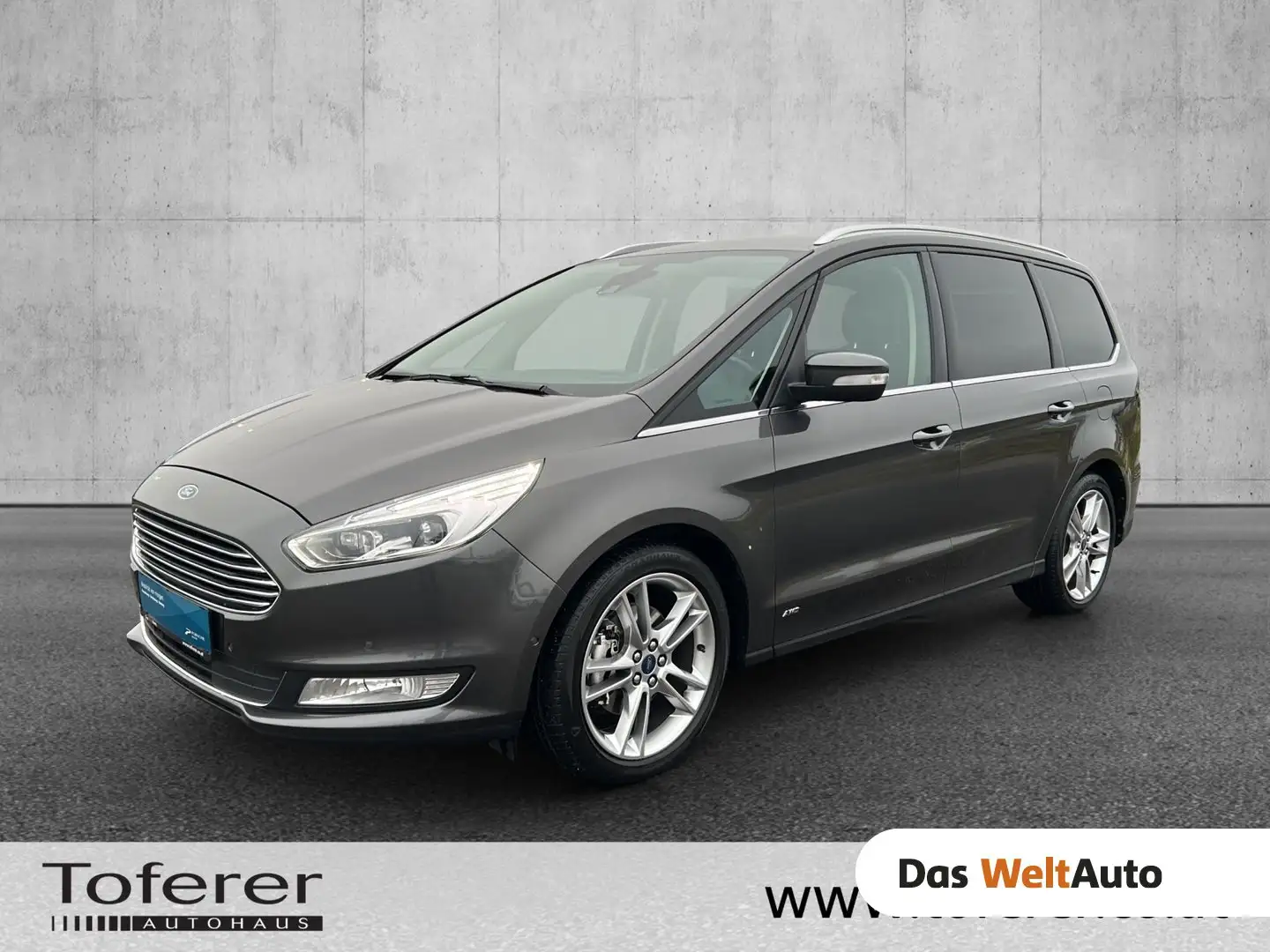 Ford Galaxy 2,0 TDCi AWD Titanium Start/Stop Grau - 1