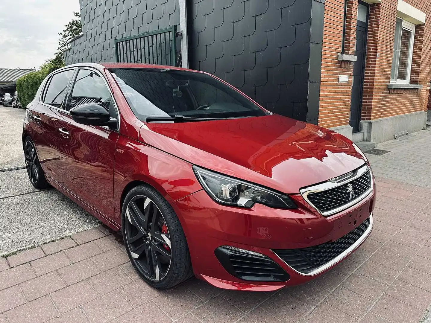 Peugeot 308 GTI 1.6I MET 89DKM EDITION FULL GTI Rood - 2