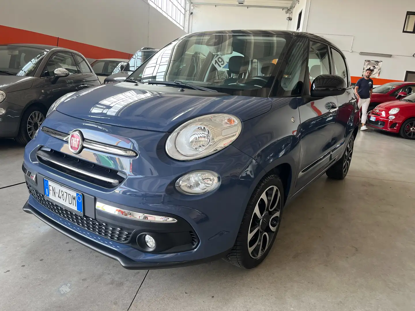 Fiat 500L 500L 1.6 mjt Lounge 120cv Blu/Azzurro - 2