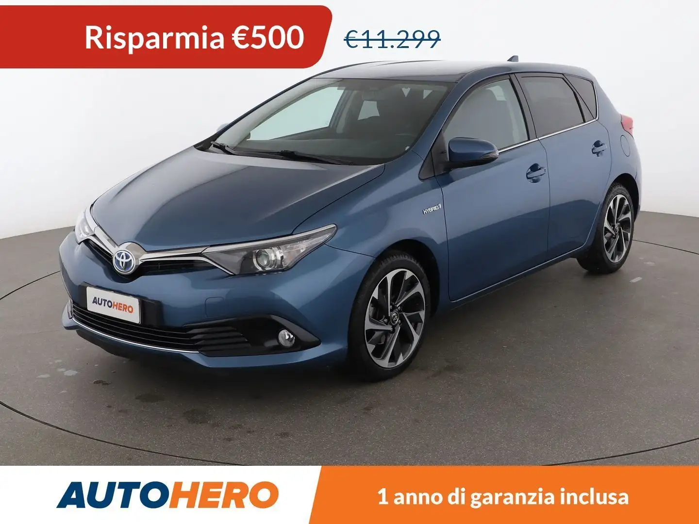Toyota Auris 1.8 Hybrid Active FHEV Blu/Azzurro - 1