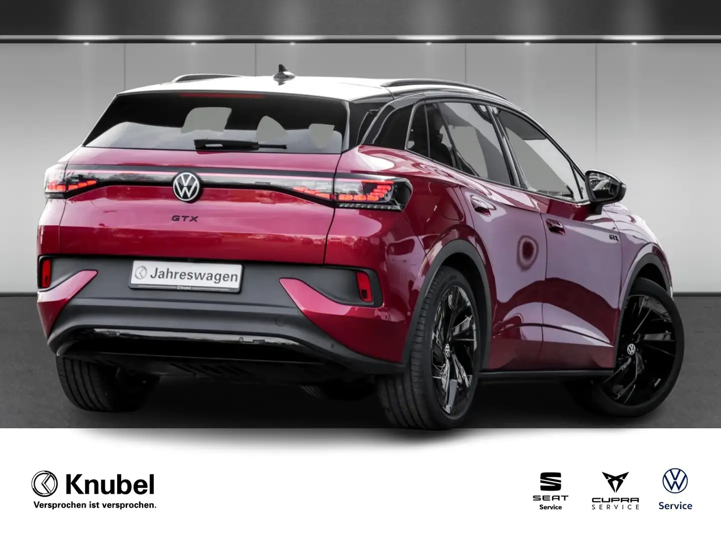 Volkswagen ID.4 GTX IQ.Light Navi AHK AreaView 21" TravelAss. Rot - 2
