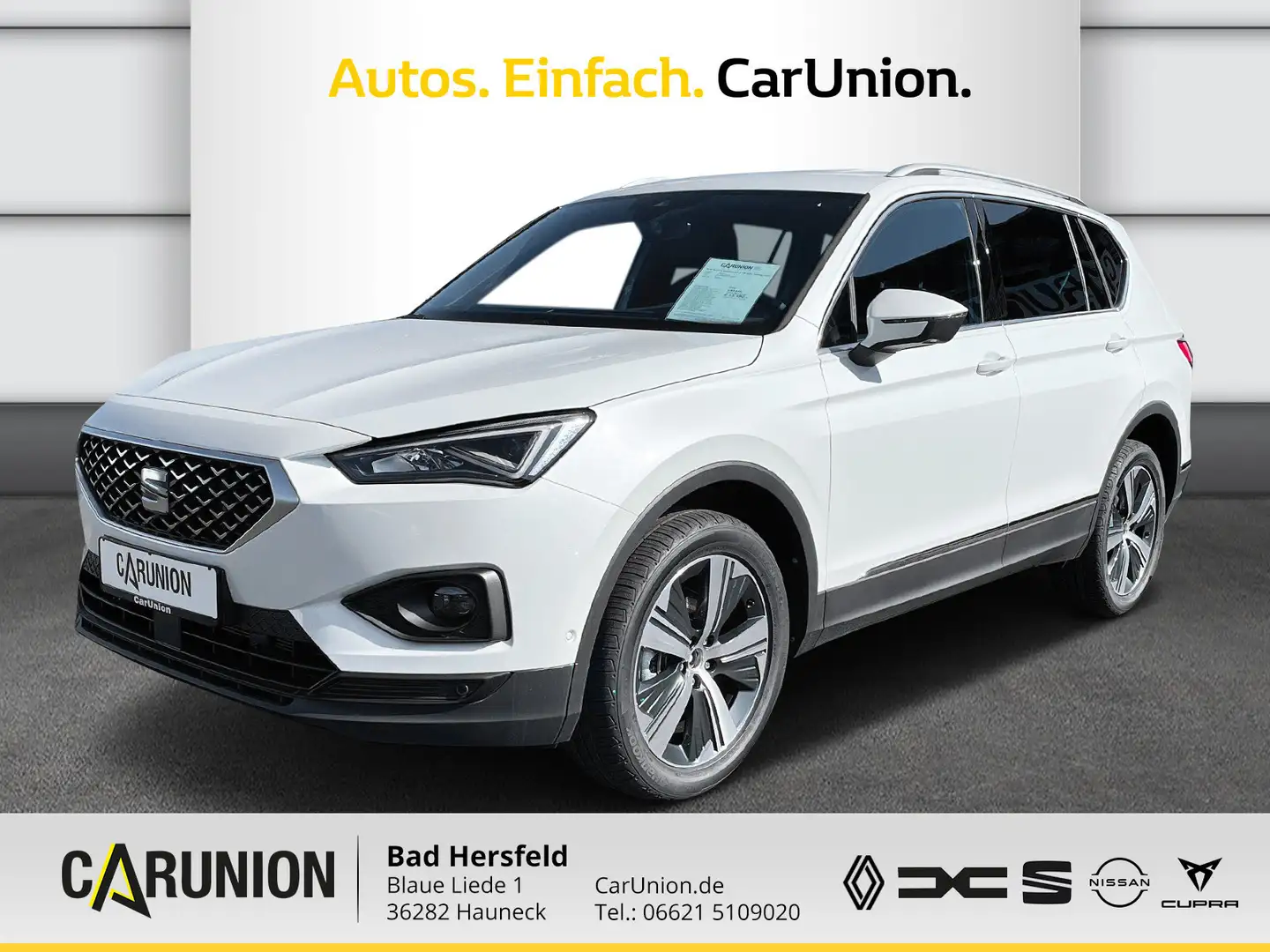SEAT Tarraco Xperience 1.5 TSI ACT 7-Gang DSG AHK Alb - 1