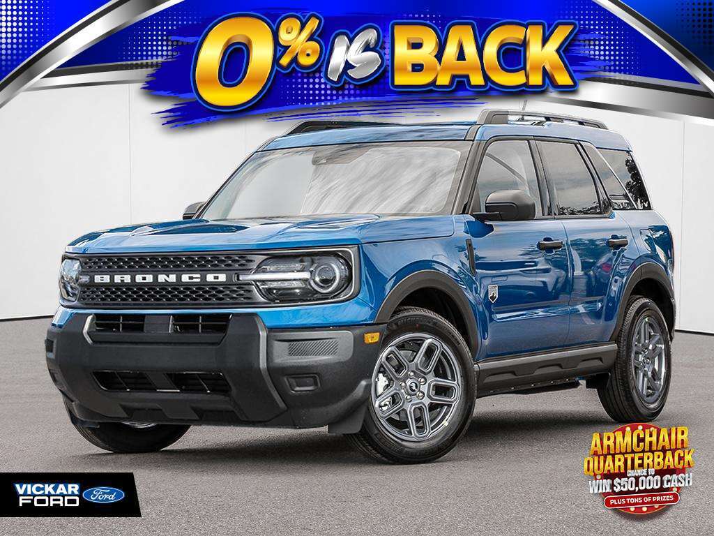 Blue 2026 Ford Bronco Sport SUV / Crossover All-Wheel Drive Automatic