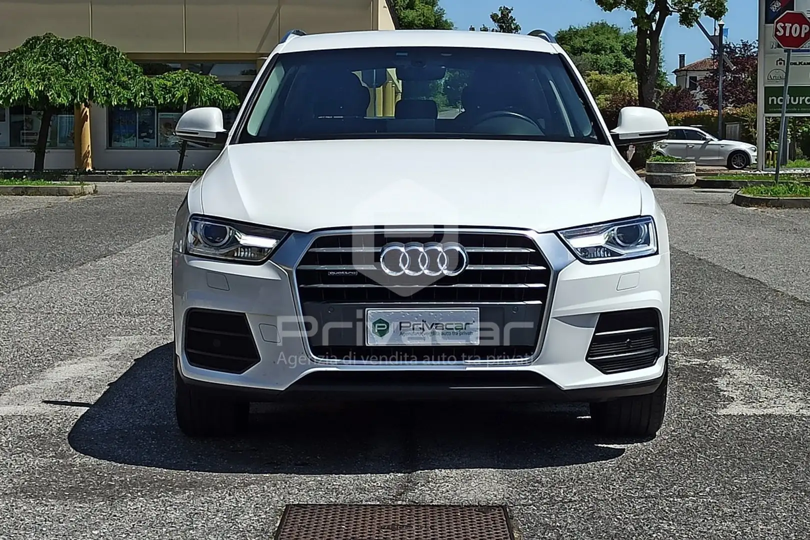 Audi Q3 2.0 TDI 150 CV quattro S tronic Business KM CERTIF Blanc - 2