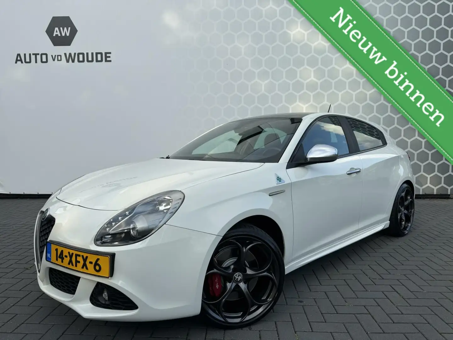 Alfa Romeo Giulietta 1.7 TBi Quadrifoglio Verde 19 inch Leer Wit - 1