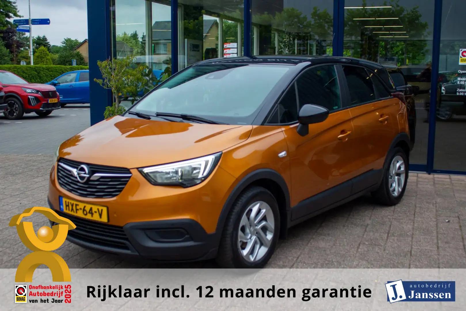 Opel Crossland X 1.2 Selection | Prijs rijklaar incl. 12 mnd garant Brun - 1