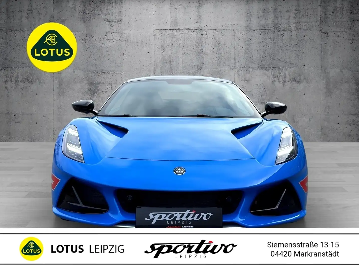 Lotus Emira Limited Type 86 1 of 12 *Lotus Leipzig* Синий - 1