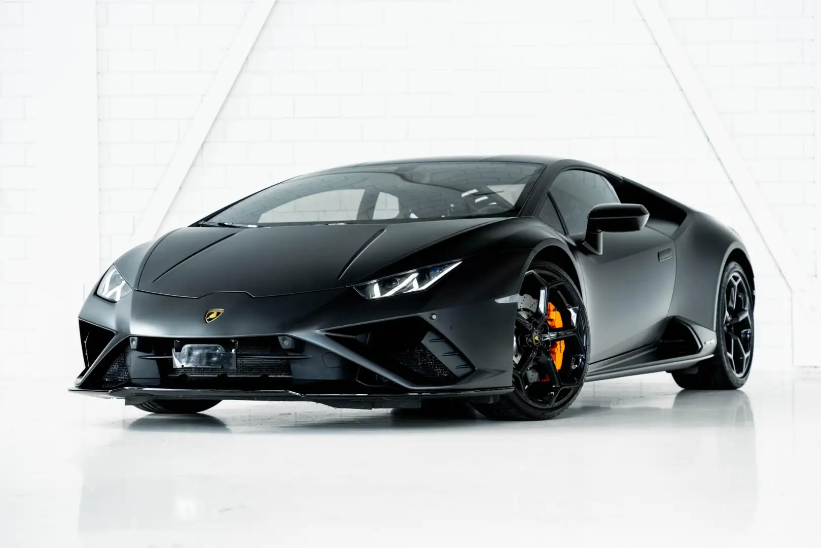 Lamborghini Huracán EVO RWD l Hermes interior l Matte black Wrapping | Bleu - 1