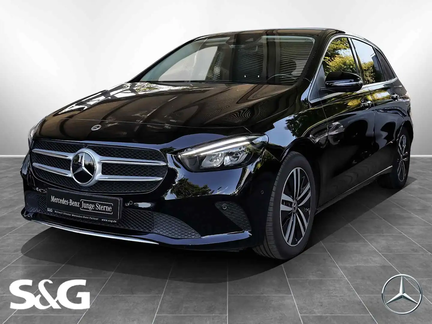 Mercedes-Benz B 200 d DISTRONIC+KEYLESS+CARPLAY+MBUX+360°+17" Schwarz - 1