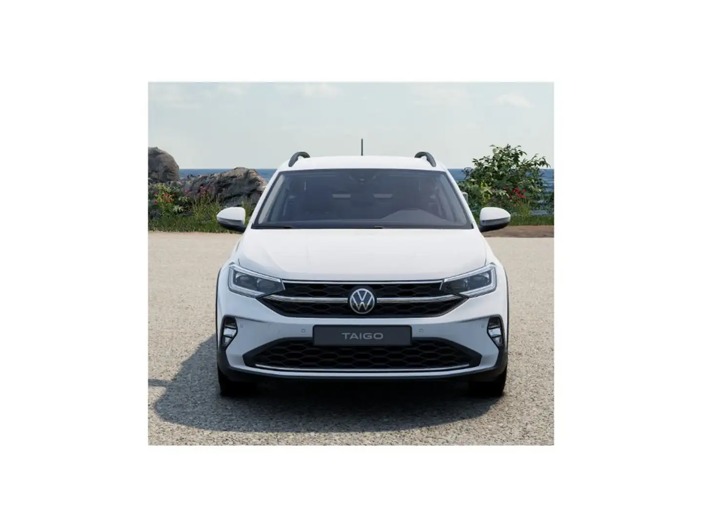 Volkswagen Taigo Style 1,0 l TSI LED/Sitzheizung/Klima/Travel&Comfort Weiß - 2