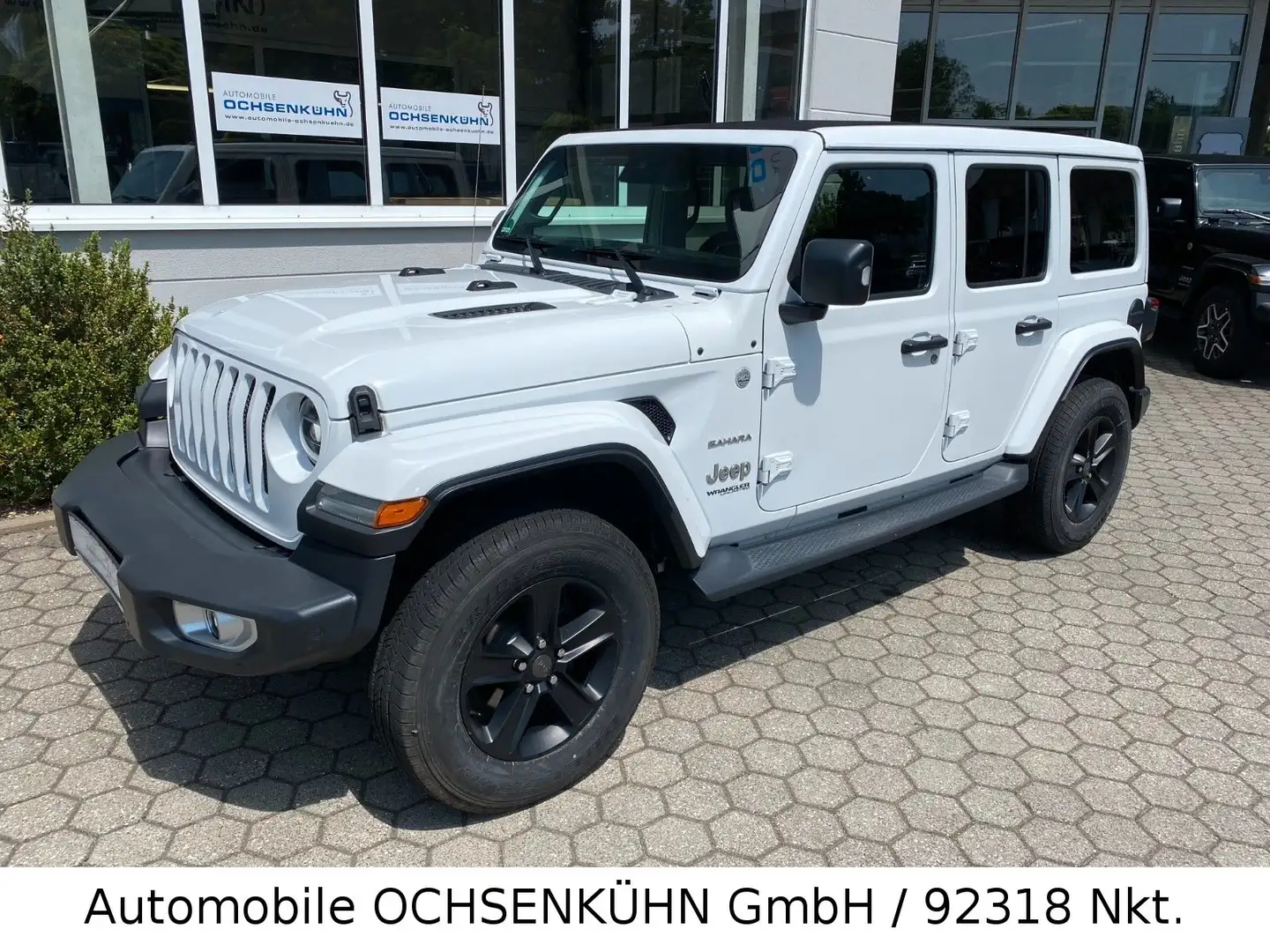 Jeep Wrangler 2.2 D. Sahara / Leder, Sky-One Blanco - 1