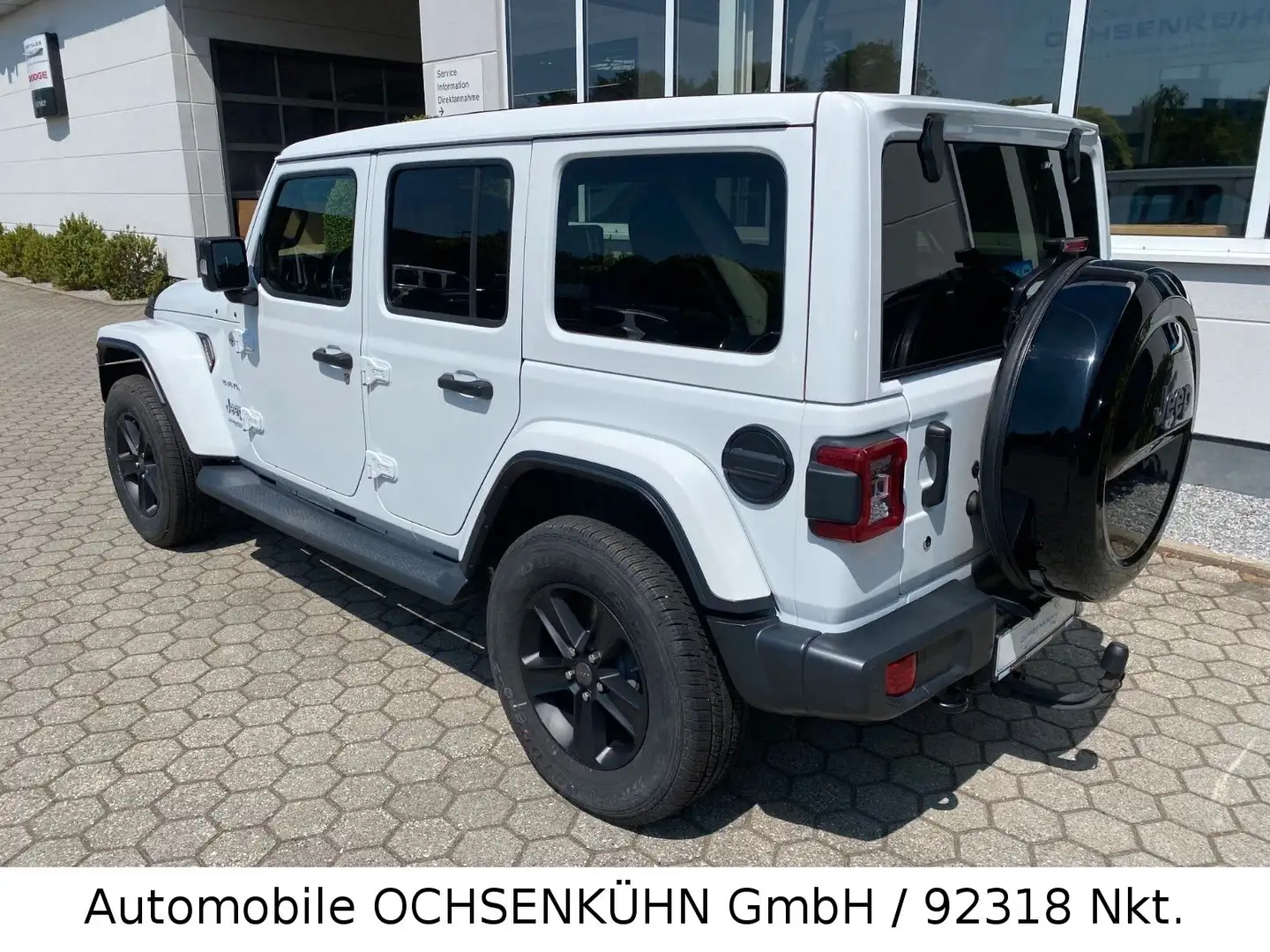 Jeep Wrangler 2.2 D. Sahara / Leder, Sky-One Blanco - 2