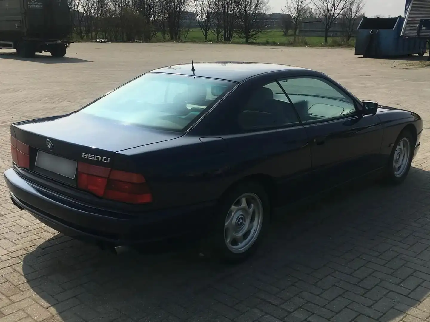 BMW 850 Serie 8 E31 850i cat. Blu/Azzurro - 2