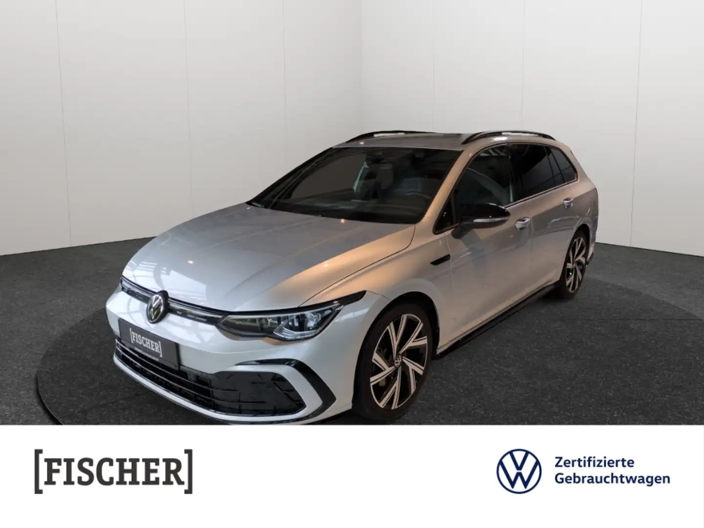 Volkswagen Golf VIII 2.0TSI DSG R-Line LED Navi Rear View ACC Silber - 1
