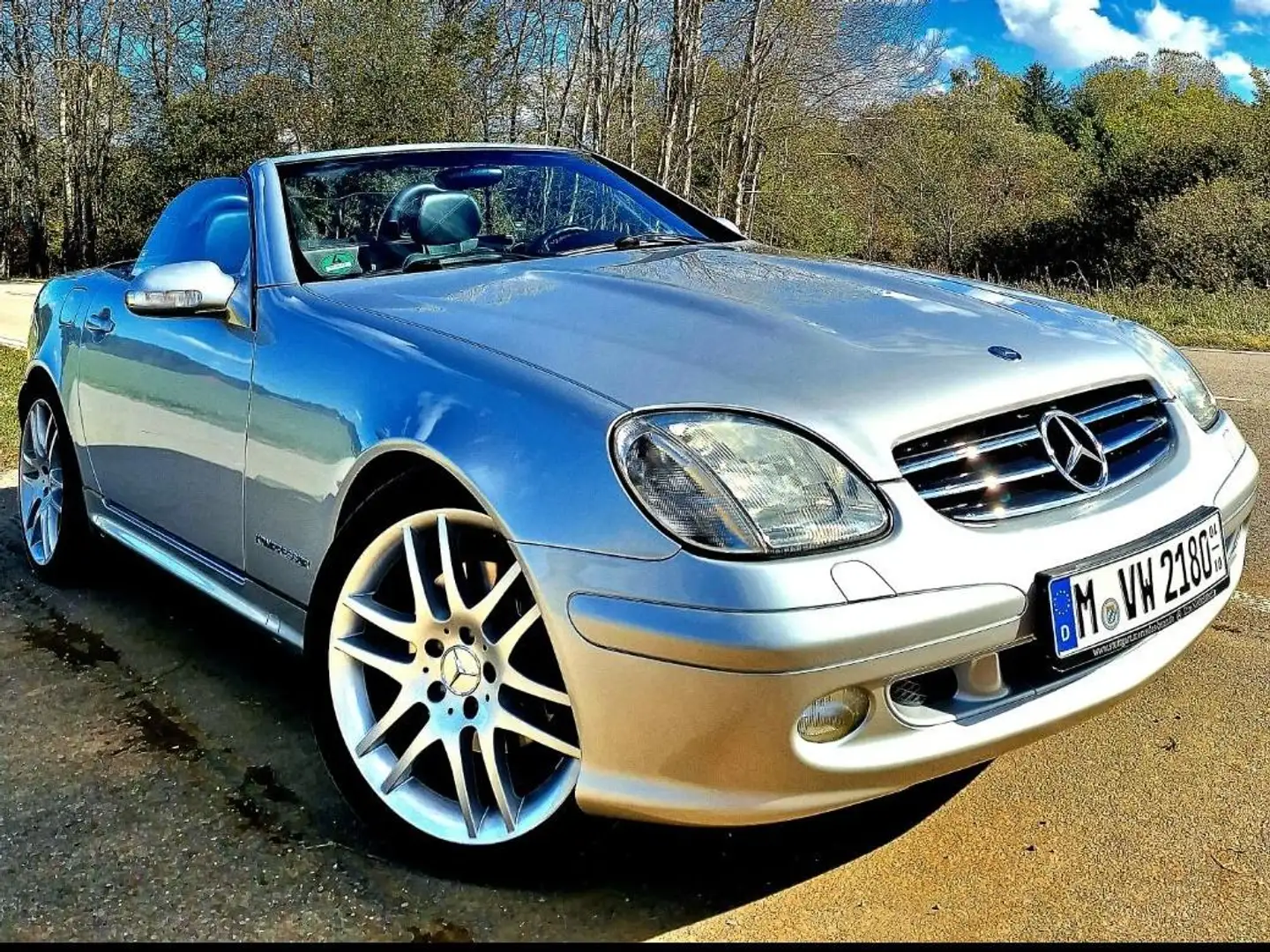 Mercedes-Benz SLK 320 Youngtimer V6 Xenon Silber - 1