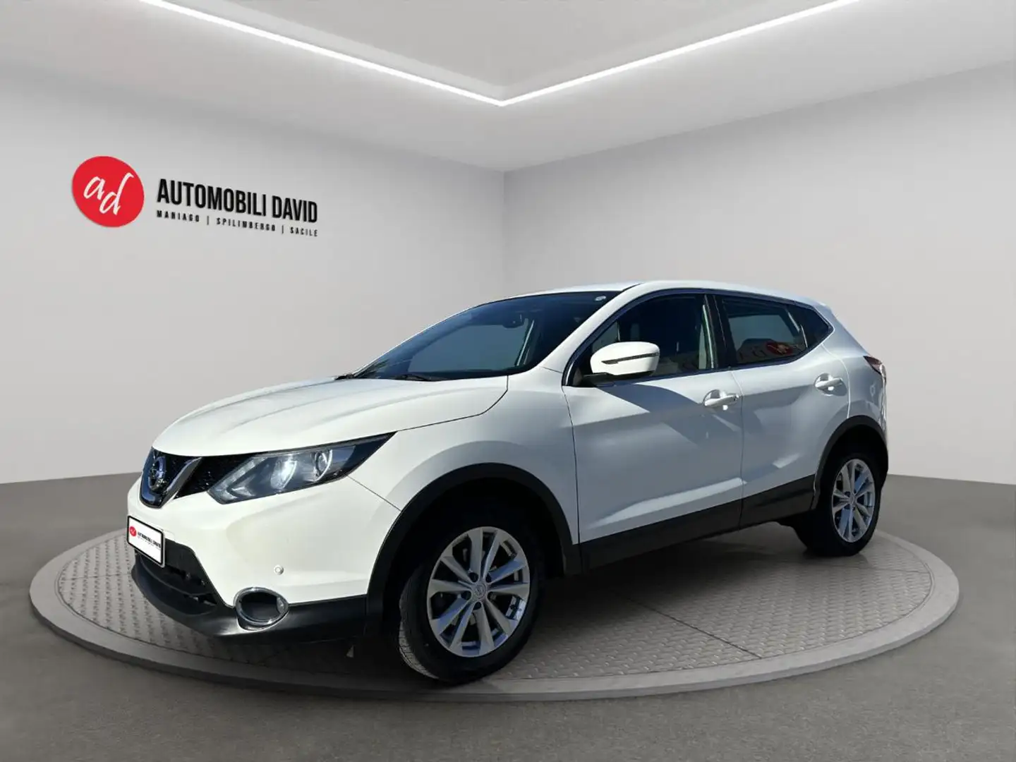 Nissan Qashqai 1.6 dCi 2WD Acenta AUTOMATICA Bianco - 1