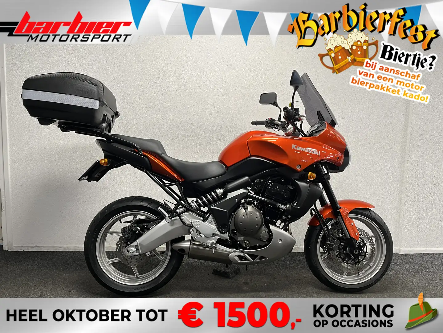 Kawasaki Versys 650 Oranje - 1