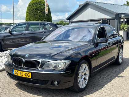 BMW 750 7-serie 750i V8 High Executive 2005 Zwart NL Aut0