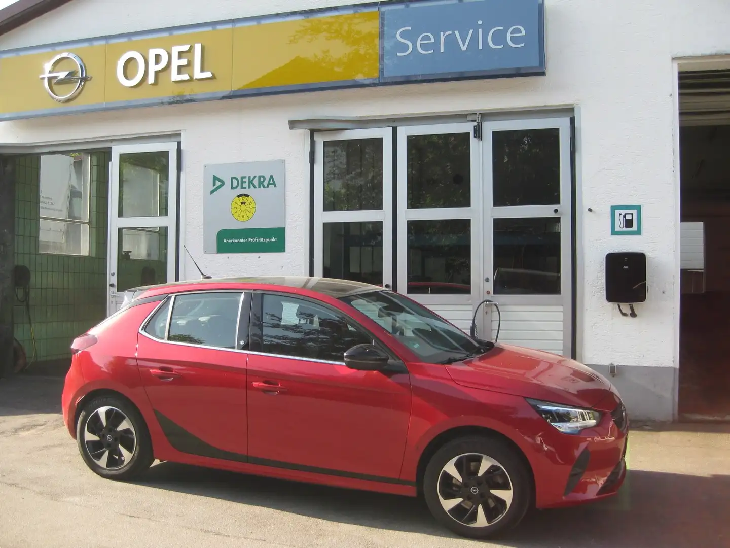 Opel Corsa-e Elegance Piros - 1
