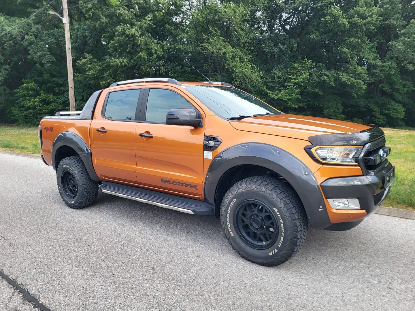 Ford Ranger Ranger Doppelkabine Wildtrak 4x4 3,2 TDCi Aut. Wildtrak Orange - 1