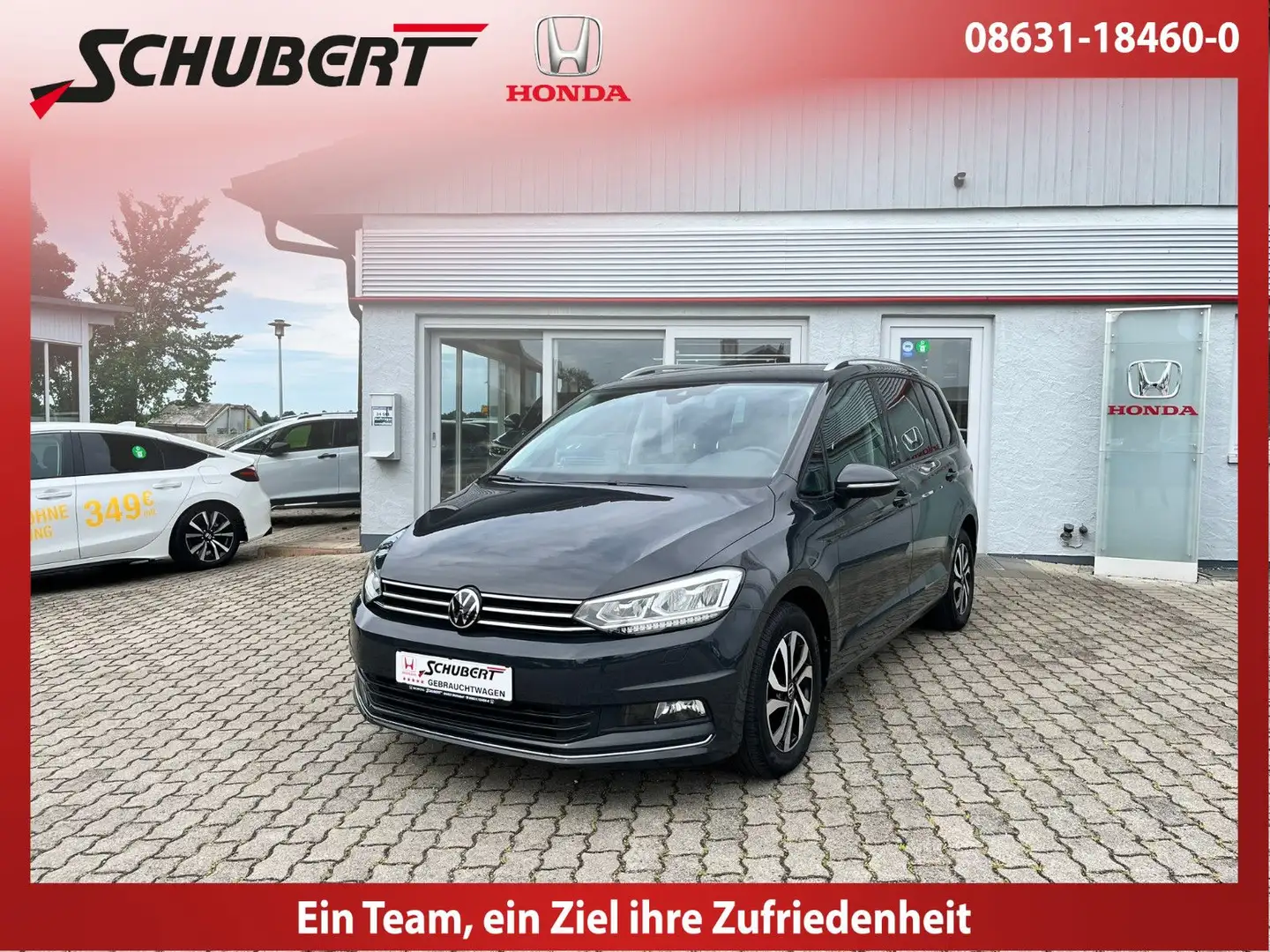 Volkswagen Touran Active 7-Gang DSG # LED # Digital Cockpit Grigio - 1