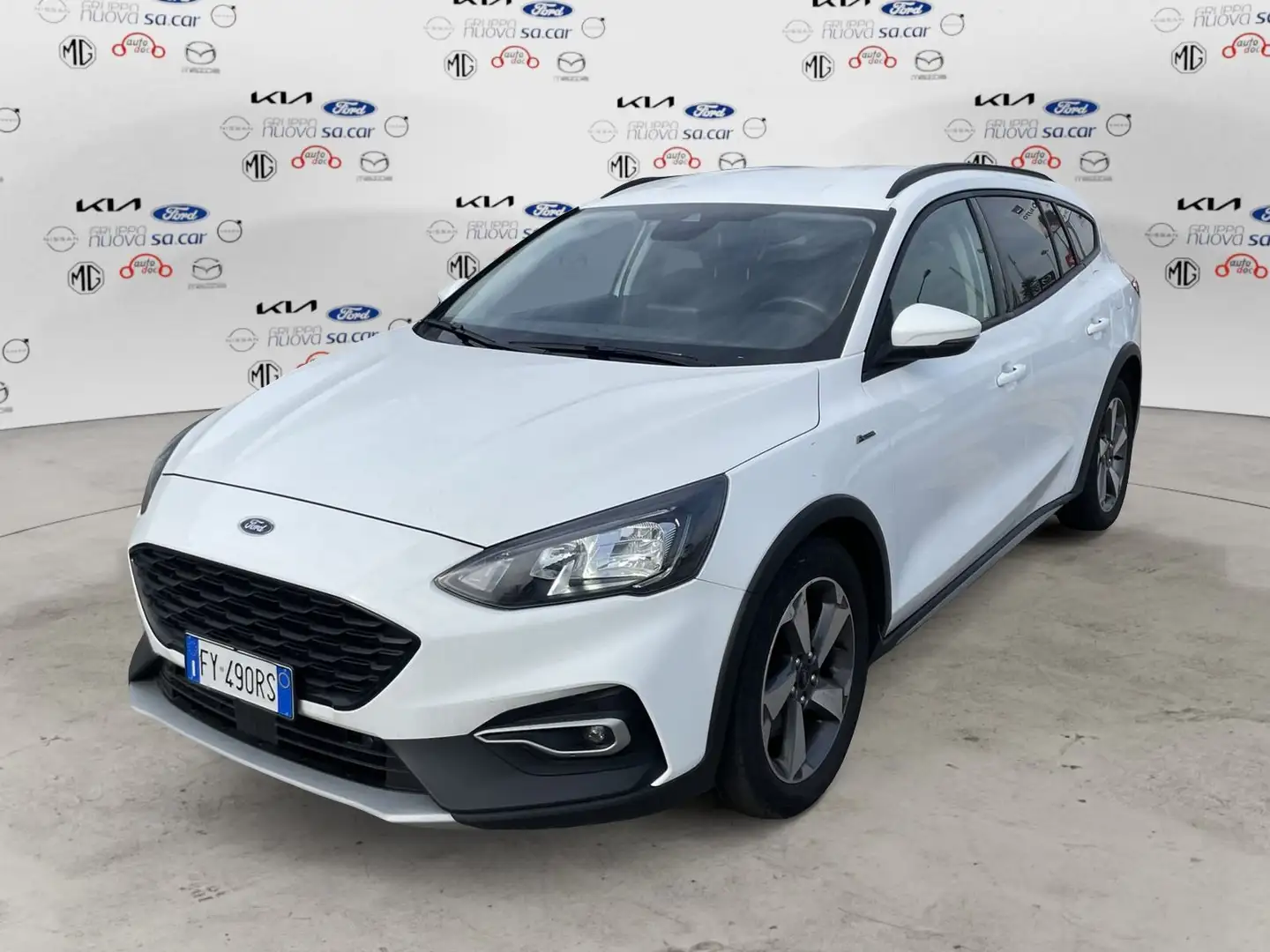 Ford Focus 1.5 EcoBlue 120 CV SW Active Weiß - 2