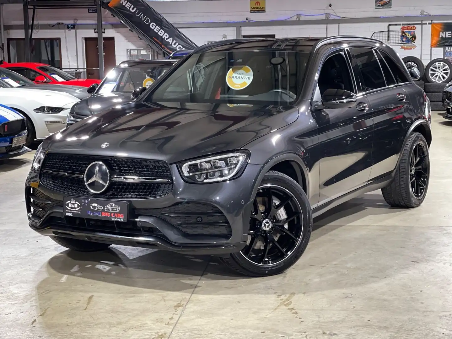 Mercedes-Benz GLC 200 AMG+4MATIC+NIGHT+SHZ+1J.GARANTIE Gris - 1