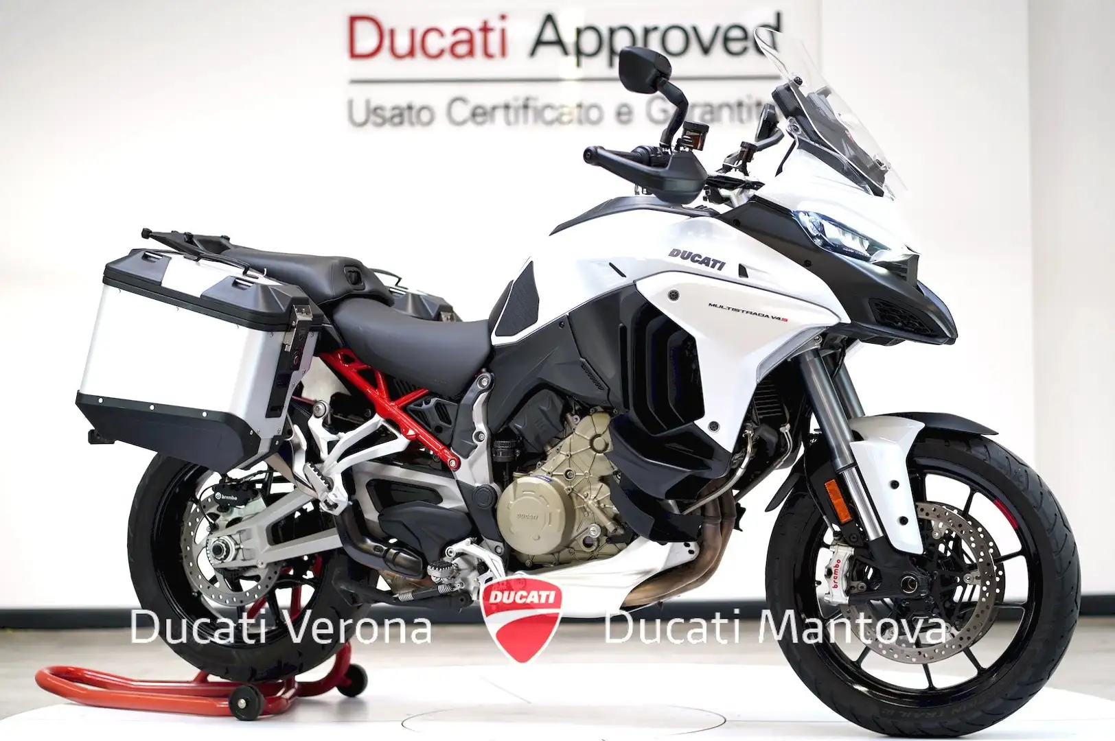 Ducati Multistrada V4 S Multistrada V4 S Travel & Radar Aluminum Bianco - 2