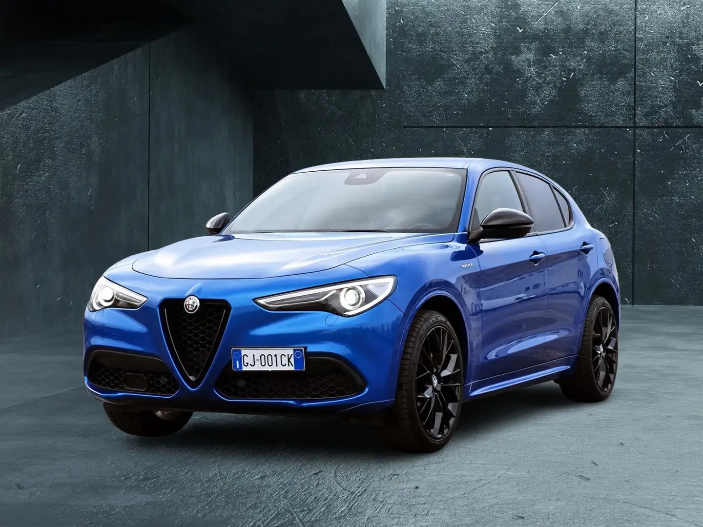 Alfa Romeo Stelvio Stelvio 2022 2.0 t Veloce Ti Q4 280cv Veloce  R21 Bleu - 1