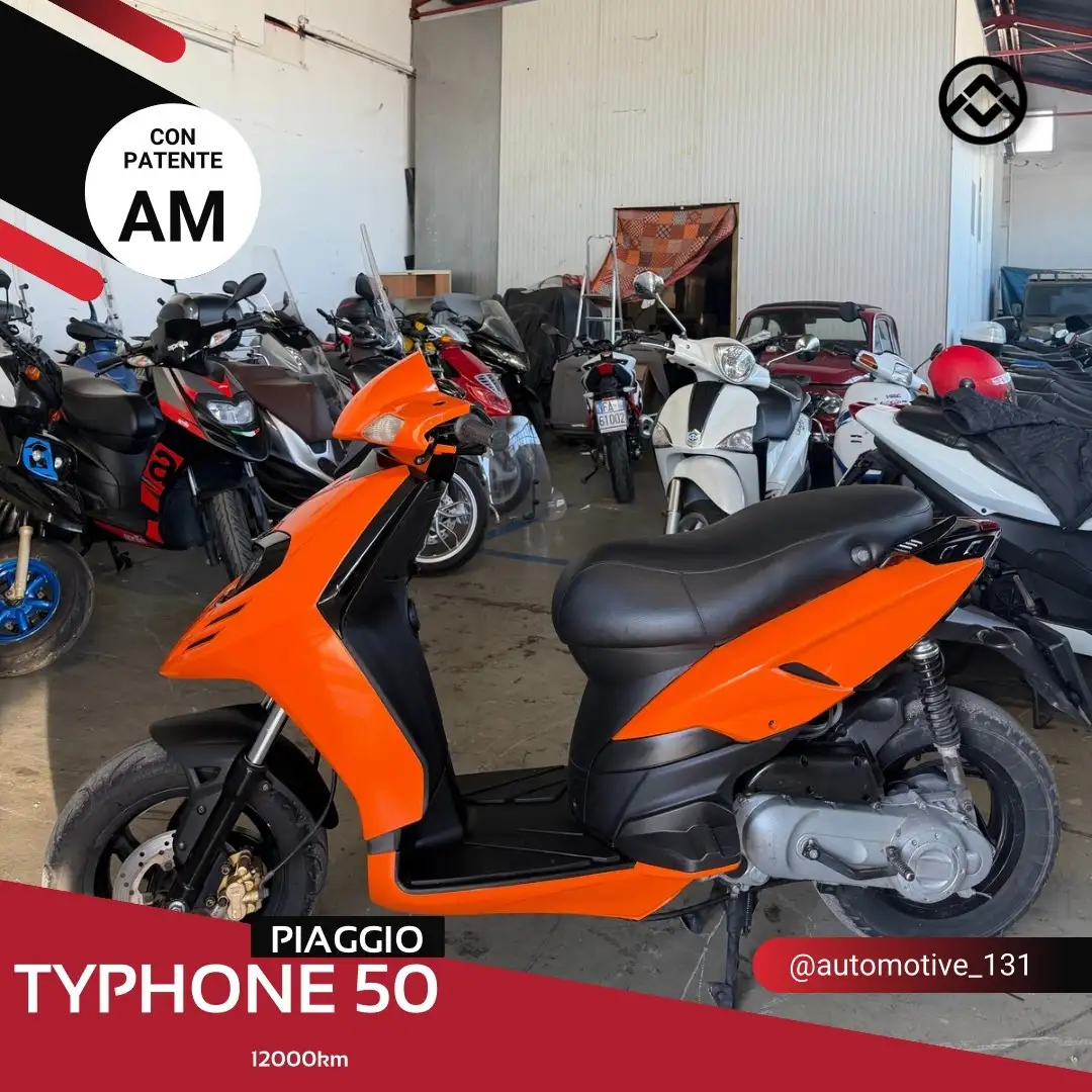 Piaggio Typhoon Naranja - 1