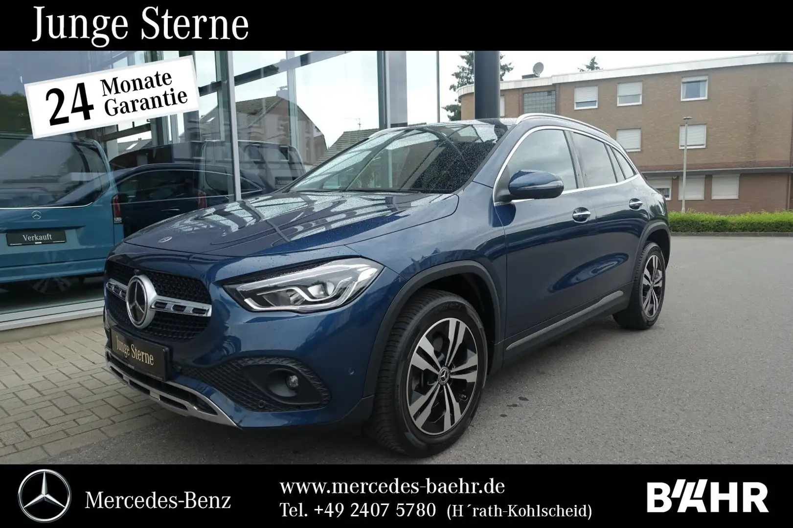 Mercedes-Benz GLA 250 GLA 250 Progressive/Navi/LED/Distronic/360°/18" Modrá - 1