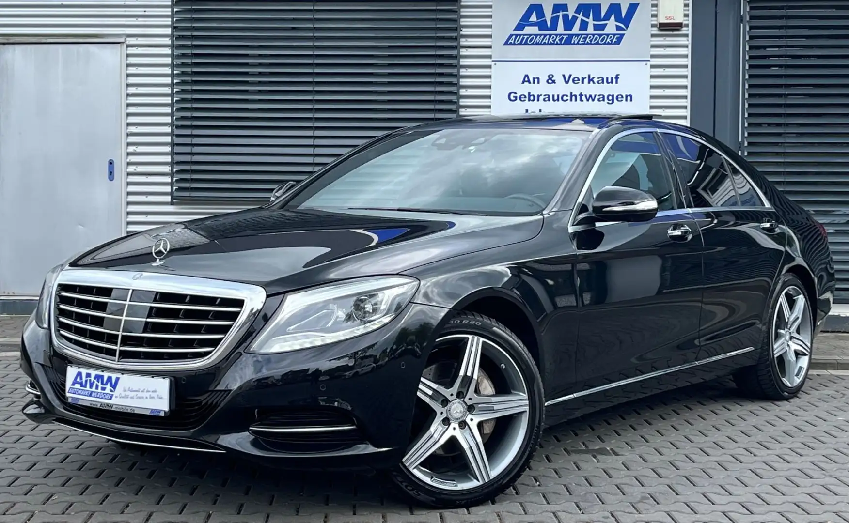 Mercedes-Benz S 350 d 4-Matic AMG 20*4xTV*PANO*SPUR*360°Finanz Zwart - 2