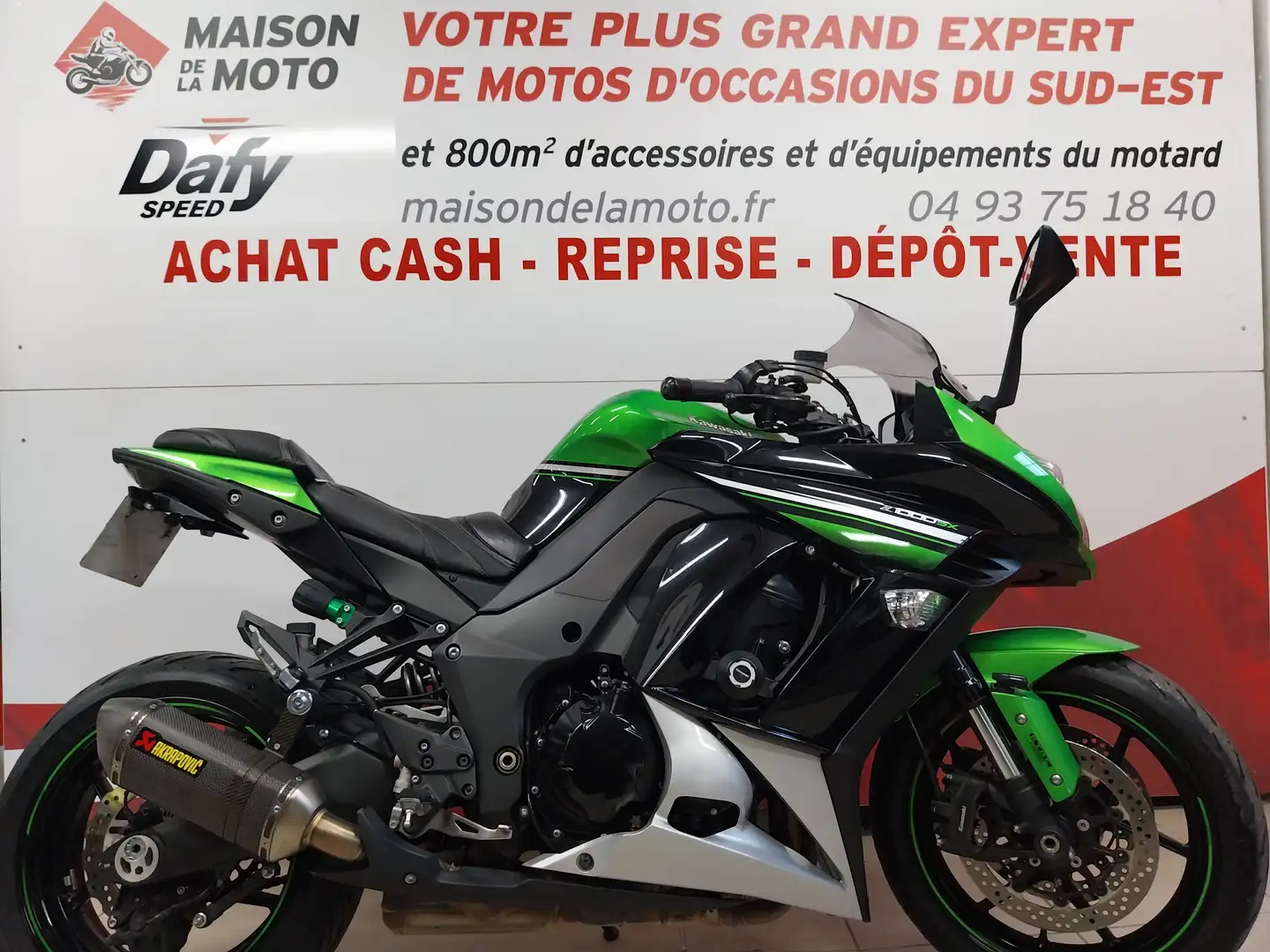 Kawasaki Z1000 SX Vert - 1