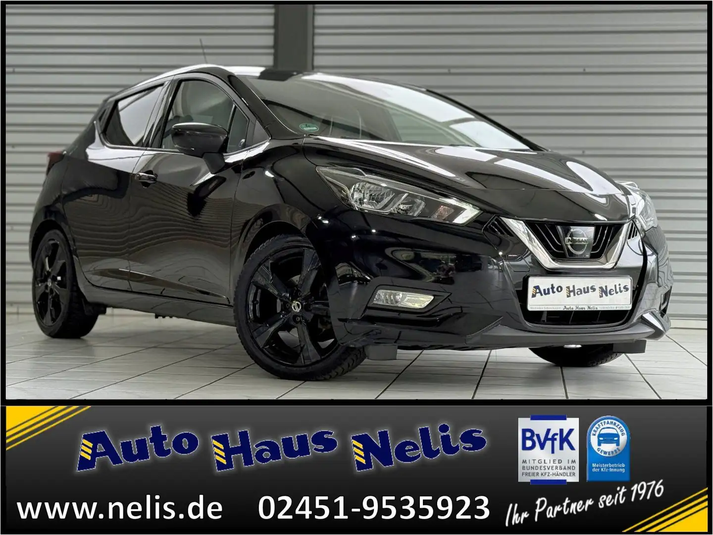 Nissan Micra 1,0 DIG-T N-Sport Klimaautom Sitzheizung D Black - 1