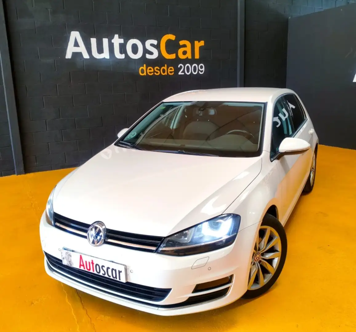 Volkswagen Golf 1.6TDI CR Sport DSG 105 Blanco - 2