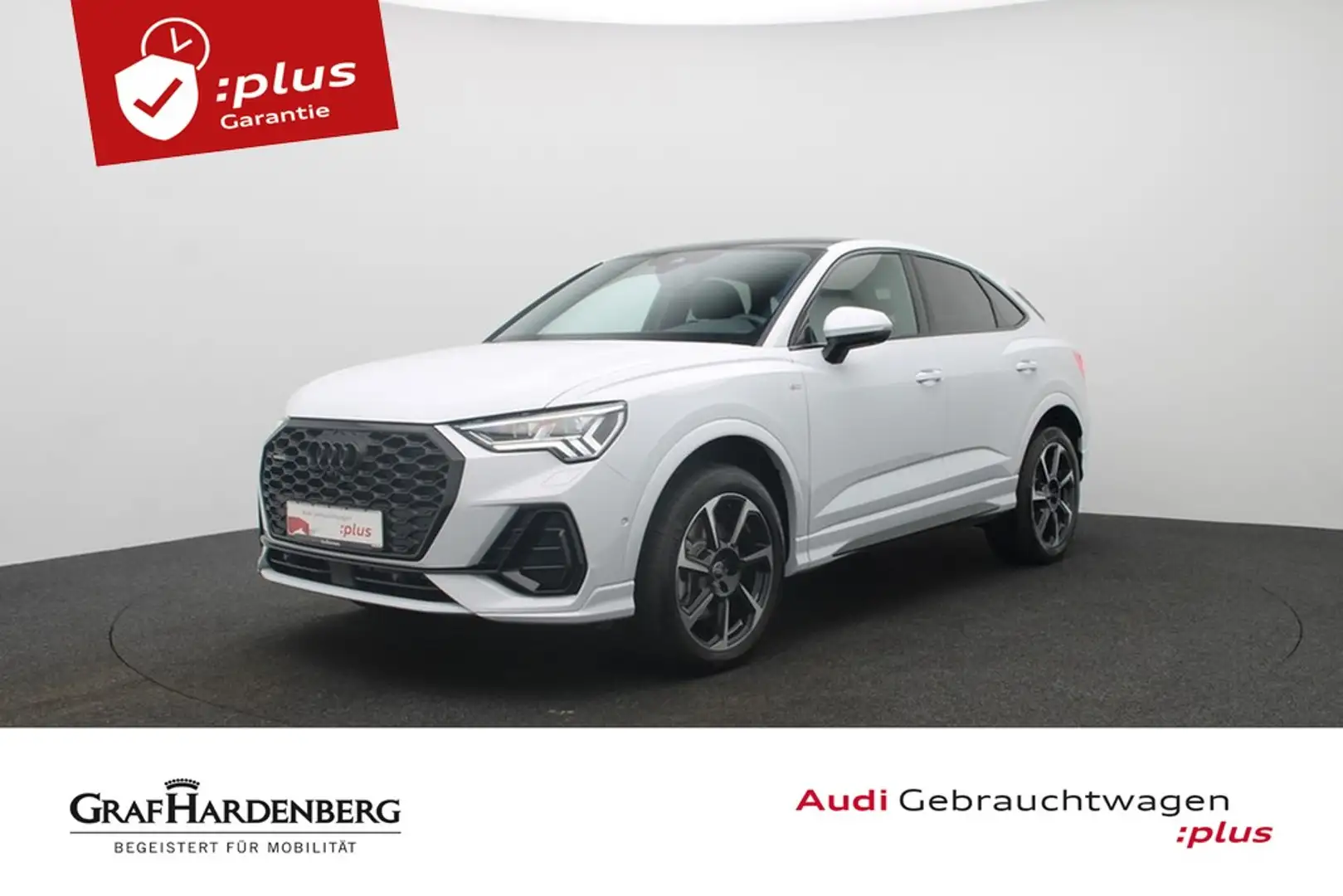 Audi Q3 Sportback 40 TDI quattro S line LED Navi AHK Weiß - 1