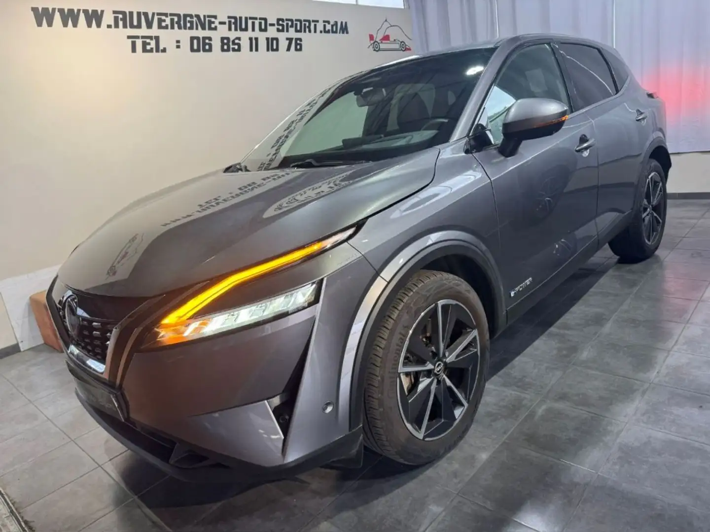 Nissan Qashqai e-Power 190 ch Tekna Gris - 1