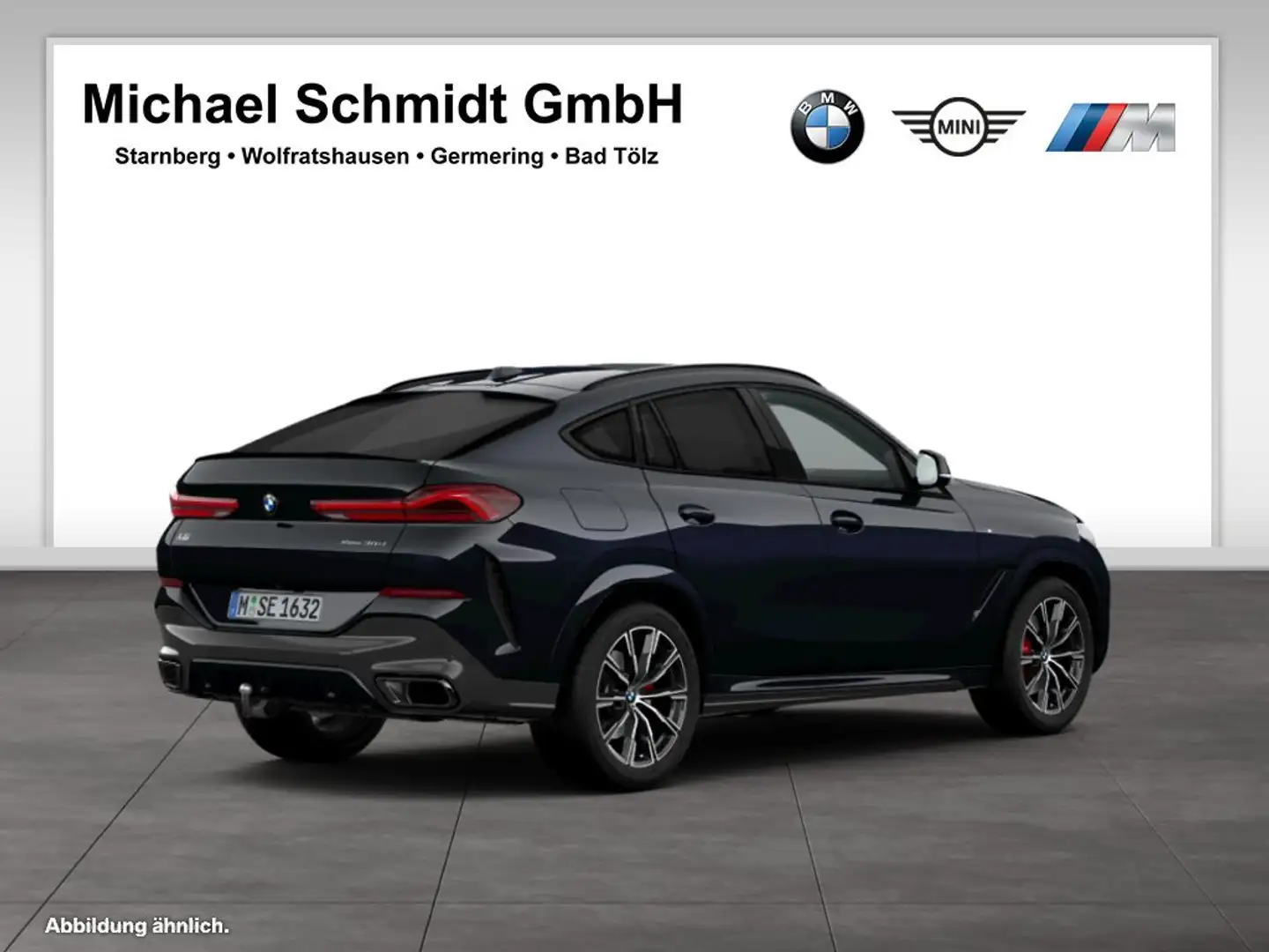 BMW X6 xDrive30d M Sportpaket Pro*Facelift*Standheizung*H Schwarz - 2