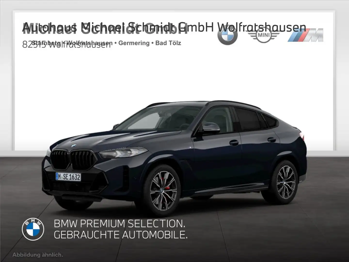 BMW X6 xDrive30d M Sportpaket Pro*Facelift*Standheizung*H Schwarz - 1