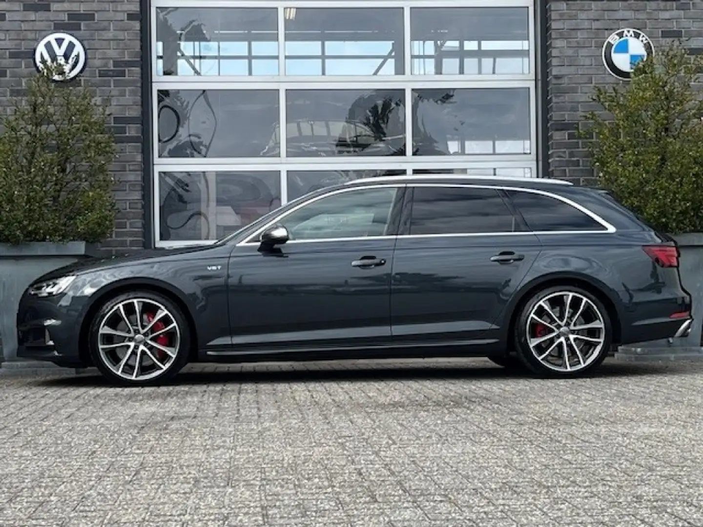 Audi S4 3.0 TFSI S4 Q. PL+ - S-ZETELS - PANO - BenO - EL. Grijs - 2