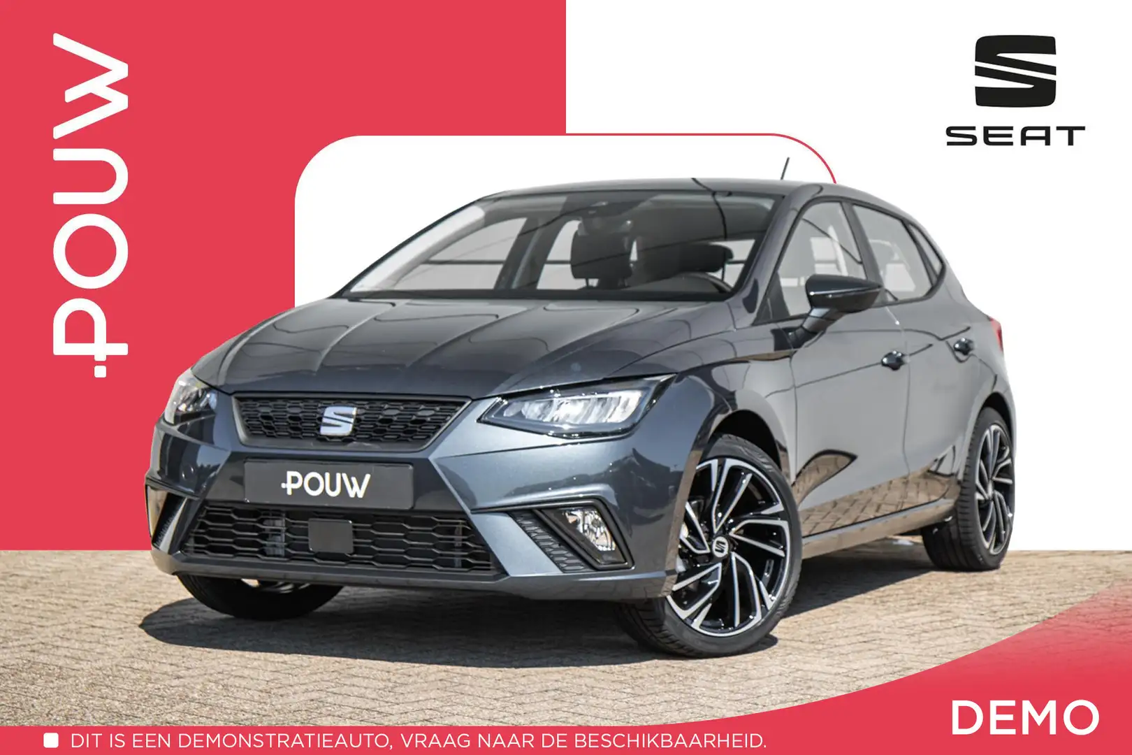 SEAT Ibiza 1.0 EcoTSI 95pk Style Plus | Virtual Cockpit | 18" Grijs - 1
