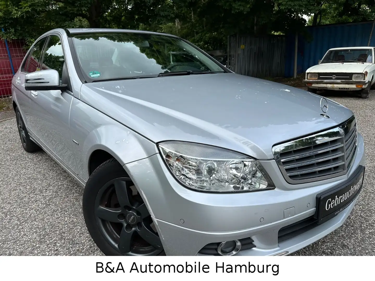 Mercedes-Benz C 180 Kompressor Lim.2 Hand+Tüv/Au Neu Ezüst - 2