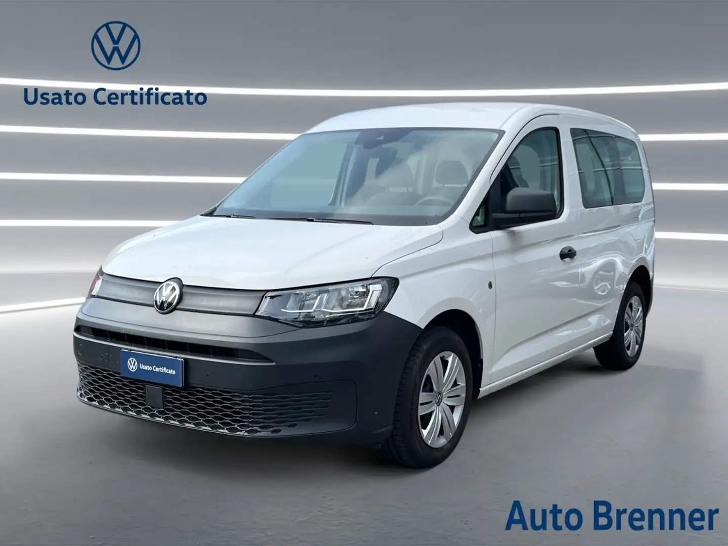 Volkswagen Caddy cargo 2.0 tdi scr 102cv kombi business Blanc - 1