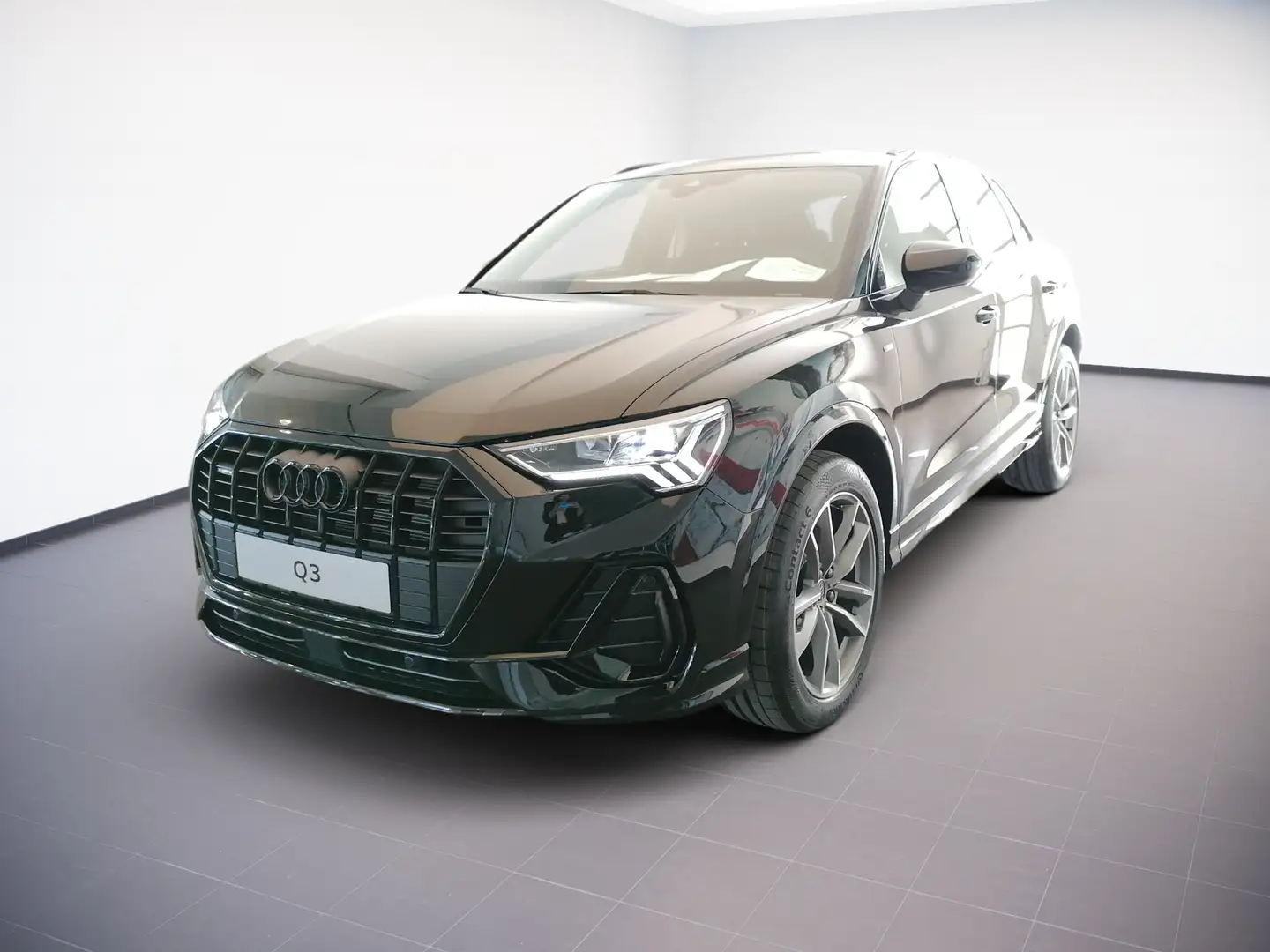 Audi Q3 S line 40TDI 193PS quattro S tronic AHK.NAVI.ACC.K Schwarz - 2