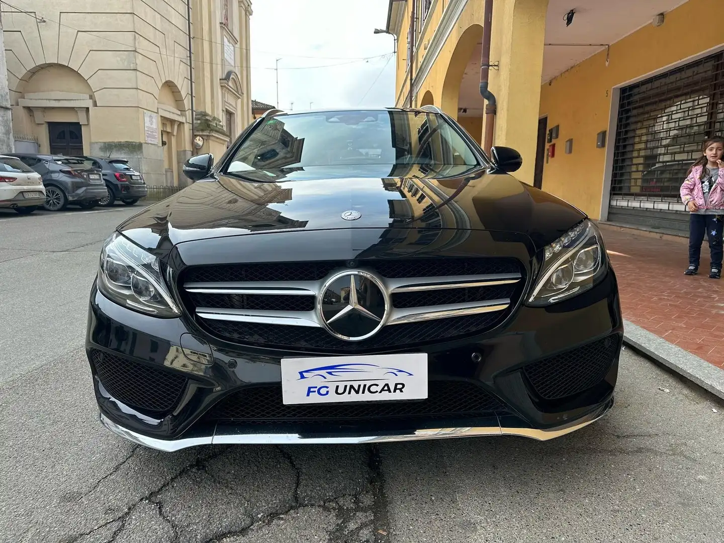 Mercedes-Benz C 250 C SW 250 d (bt) Premium auto Nero - 1