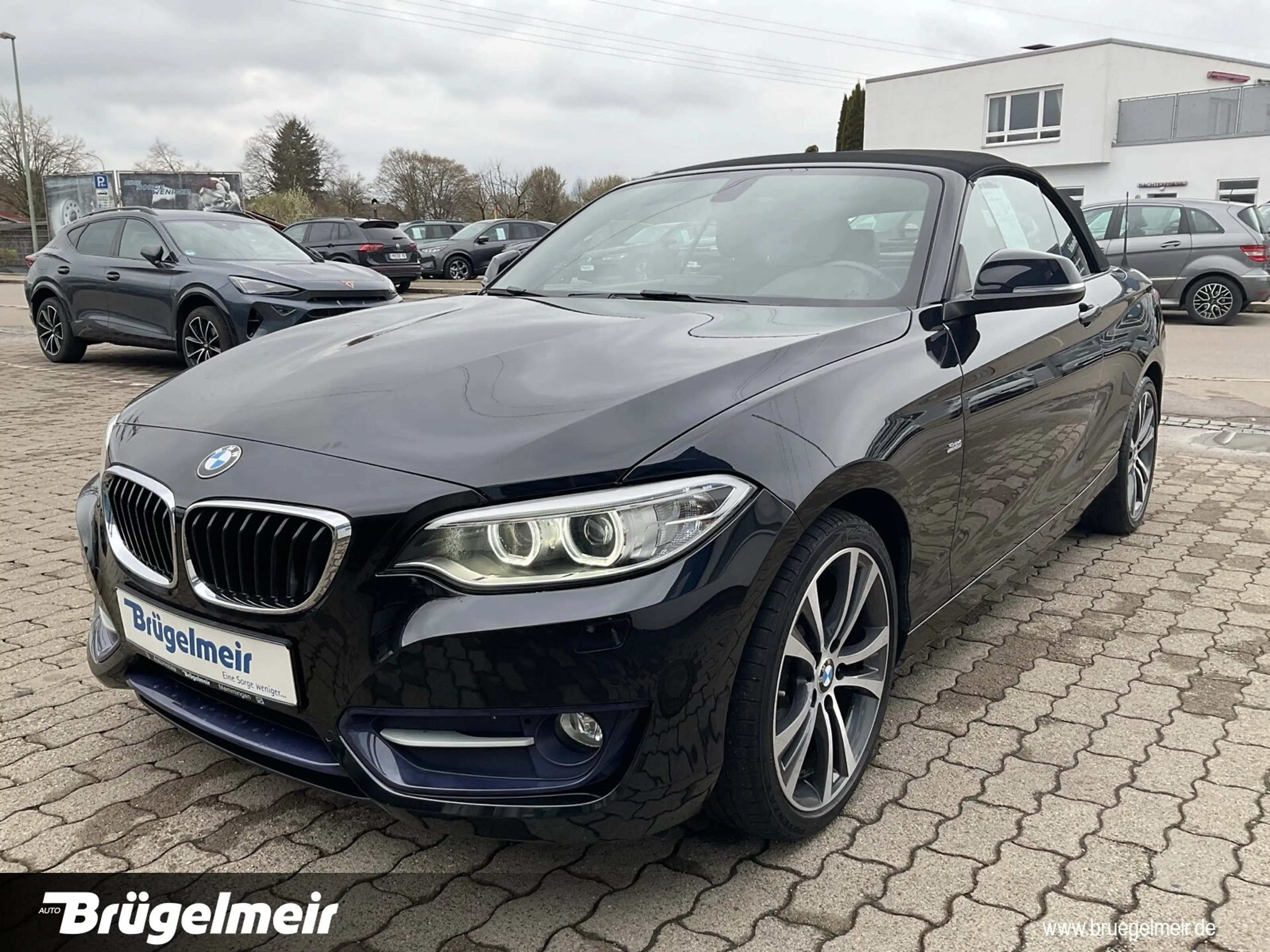 BMW 218 218i Cabrio Autom. Sport Line+NAVI+LEDER+Hagelsch — photo 2