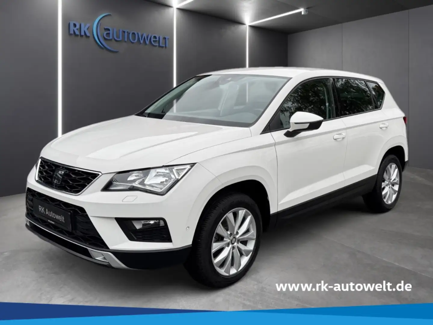 SEAT Ateca Style 1.4 TSI AHK Navi Kamera ACC Blanc - 1