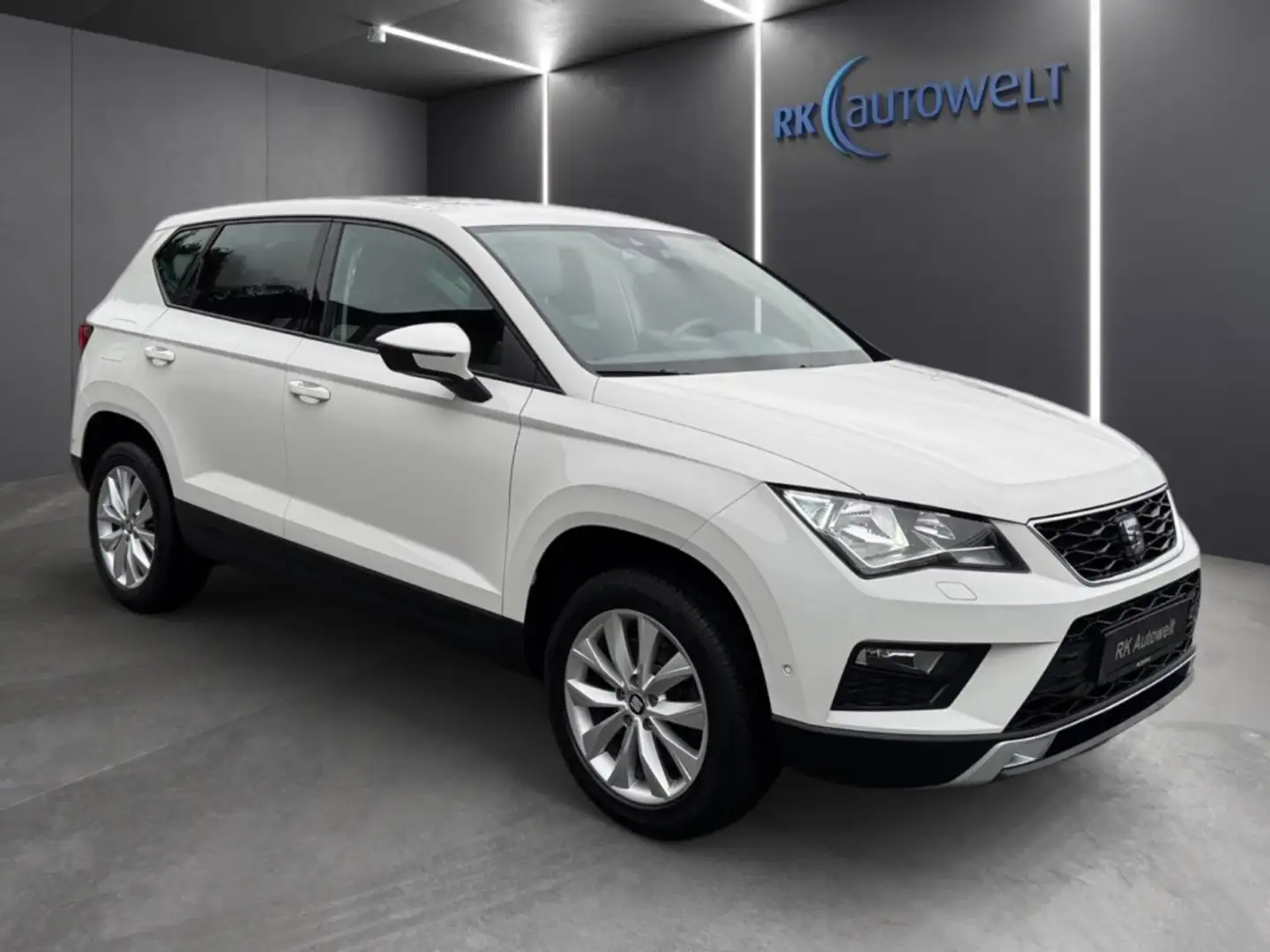 SEAT Ateca Style 1.4 TSI AHK Navi Kamera ACC Blanc - 2